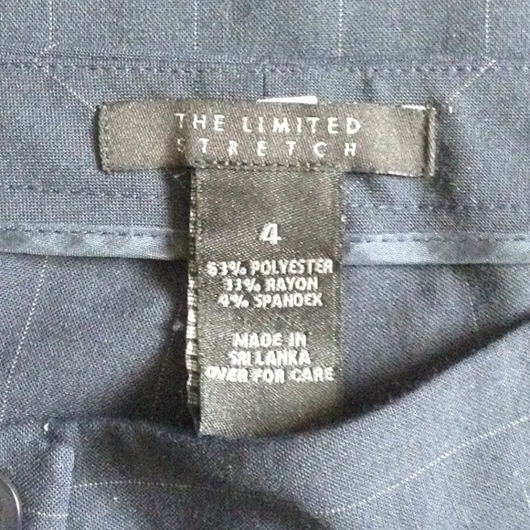 The Limited Dark Navy Pinstripe Pant Suit - Picture 8 of 8